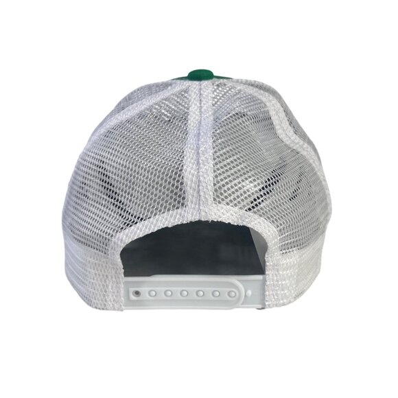 Sunshine Embroidered Trucker Hat Green White Snapback Mesh Adjustable - Picture 3 of 6